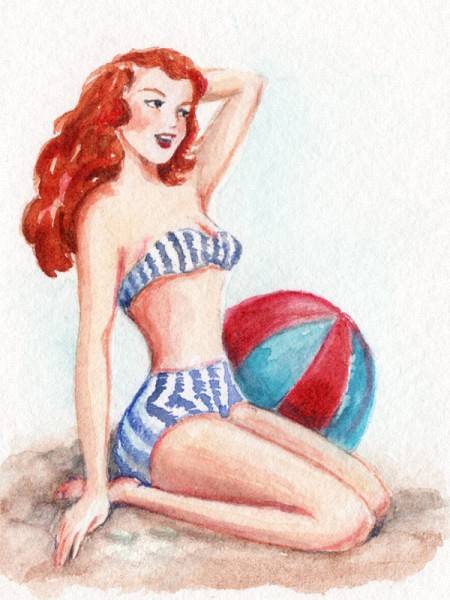 Summer pinup